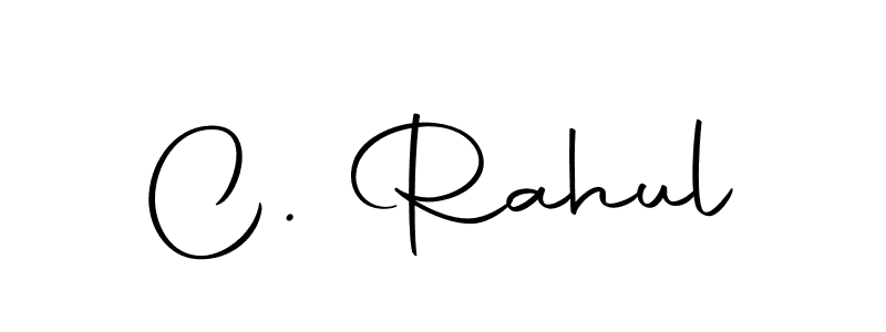 Make a beautiful signature design for name C. Rahul. With this signature (Autography-DOLnW) style, you can create a handwritten signature for free. C. Rahul signature style 10 images and pictures png