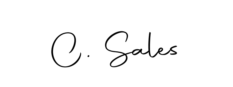 Once you've used our free online signature maker to create your best signature Autography-DOLnW style, it's time to enjoy all of the benefits that C. Sales name signing documents. C. Sales signature style 10 images and pictures png