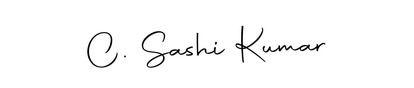 Create a beautiful signature design for name C. Sashi Kumar. With this signature (Autography-DOLnW) fonts, you can make a handwritten signature for free. C. Sashi Kumar signature style 10 images and pictures png