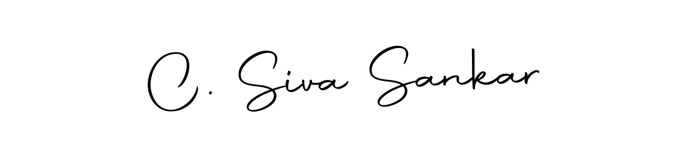 You should practise on your own different ways (Autography-DOLnW) to write your name (C. Siva Sankar) in signature. don't let someone else do it for you. C. Siva Sankar signature style 10 images and pictures png