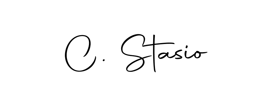 Create a beautiful signature design for name C. Stasio. With this signature (Autography-DOLnW) fonts, you can make a handwritten signature for free. C. Stasio signature style 10 images and pictures png