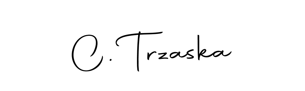 Create a beautiful signature design for name C. Trzaska. With this signature (Autography-DOLnW) fonts, you can make a handwritten signature for free. C. Trzaska signature style 10 images and pictures png