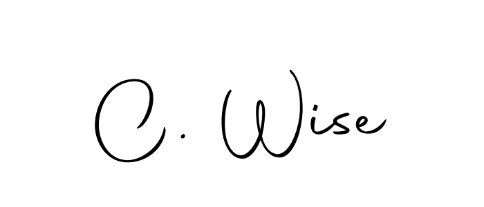 It looks lik you need a new signature style for name C. Wise. Design unique handwritten (Autography-DOLnW) signature with our free signature maker in just a few clicks. C. Wise signature style 10 images and pictures png