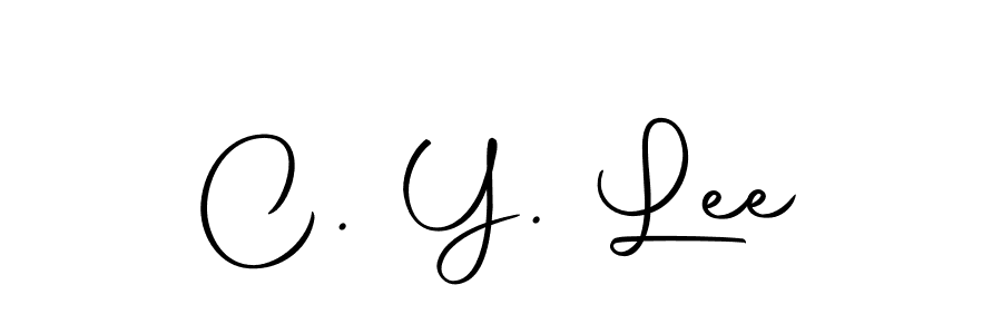 This is the best signature style for the C. Y. Lee name. Also you like these signature font (Autography-DOLnW). Mix name signature. C. Y. Lee signature style 10 images and pictures png