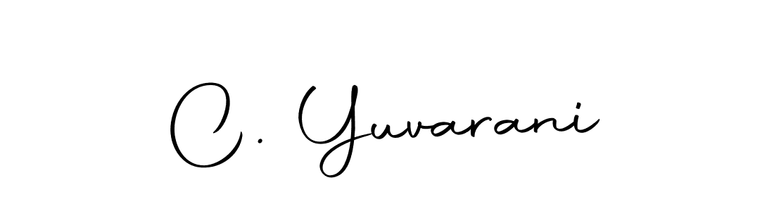 Create a beautiful signature design for name C. Yuvarani. With this signature (Autography-DOLnW) fonts, you can make a handwritten signature for free. C. Yuvarani signature style 10 images and pictures png