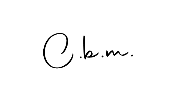 How to make C.b.m. name signature. Use Autography-DOLnW style for creating short signs online. This is the latest handwritten sign. C.b.m. signature style 10 images and pictures png