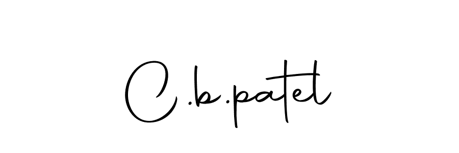 Design your own signature with our free online signature maker. With this signature software, you can create a handwritten (Autography-DOLnW) signature for name C.b.patel. C.b.patel signature style 10 images and pictures png