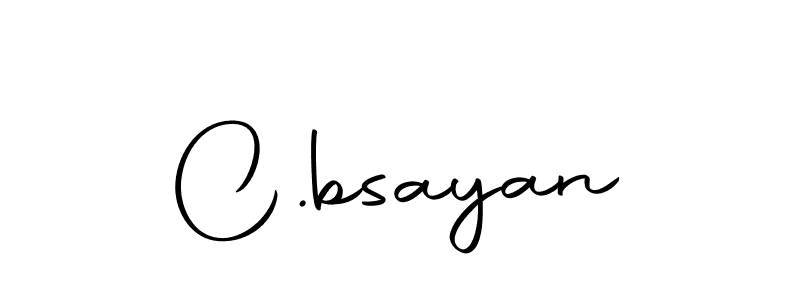 How to Draw C.bsayan signature style? Autography-DOLnW is a latest design signature styles for name C.bsayan. C.bsayan signature style 10 images and pictures png