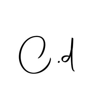 if you are searching for the best signature style for your name C.d. so please give up your signature search. here we have designed multiple signature styles  using Autography-DOLnW. C.d signature style 10 images and pictures png