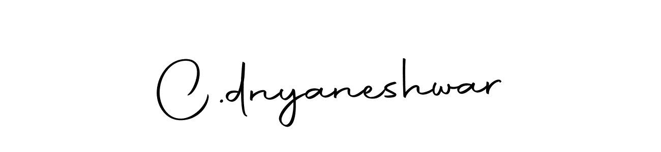 Design your own signature with our free online signature maker. With this signature software, you can create a handwritten (Autography-DOLnW) signature for name C.dnyaneshwar. C.dnyaneshwar signature style 10 images and pictures png