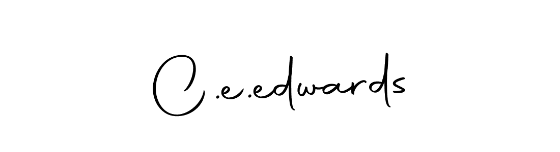 You should practise on your own different ways (Autography-DOLnW) to write your name (C.e.edwards) in signature. don't let someone else do it for you. C.e.edwards signature style 10 images and pictures png