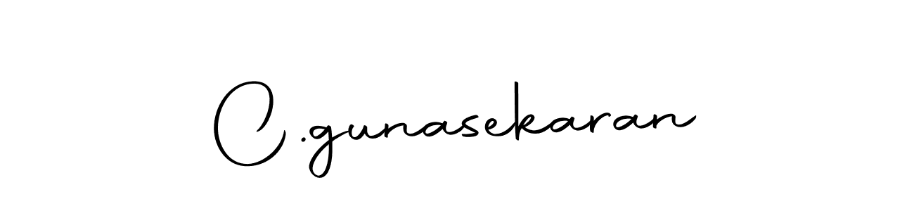 Make a beautiful signature design for name C.gunasekaran. Use this online signature maker to create a handwritten signature for free. C.gunasekaran signature style 10 images and pictures png