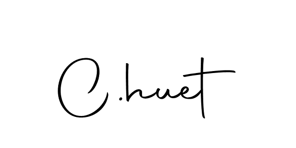 You should practise on your own different ways (Autography-DOLnW) to write your name (C.huet) in signature. don't let someone else do it for you. C.huet signature style 10 images and pictures png
