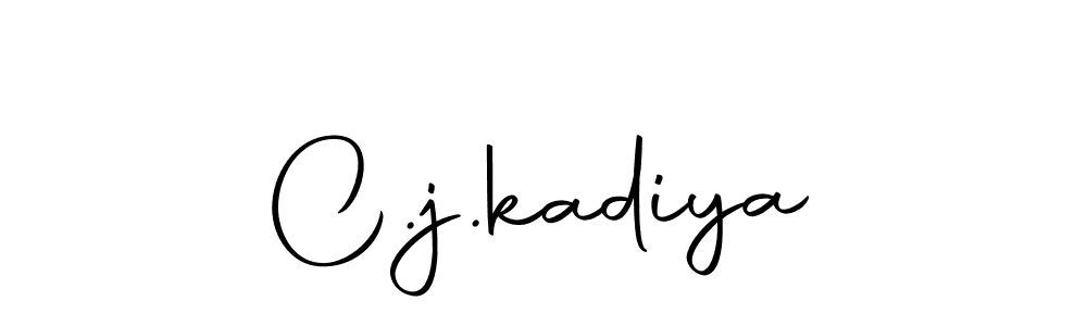 You can use this online signature creator to create a handwritten signature for the name C.j.kadiya. This is the best online autograph maker. C.j.kadiya signature style 10 images and pictures png