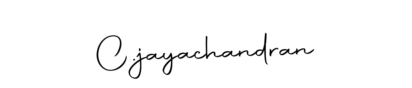 Make a beautiful signature design for name C.jayachandran. Use this online signature maker to create a handwritten signature for free. C.jayachandran signature style 10 images and pictures png