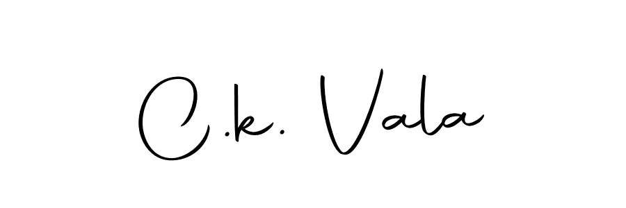 Similarly Autography-DOLnW is the best handwritten signature design. Signature creator online .You can use it as an online autograph creator for name C.k. Vala. C.k. Vala signature style 10 images and pictures png