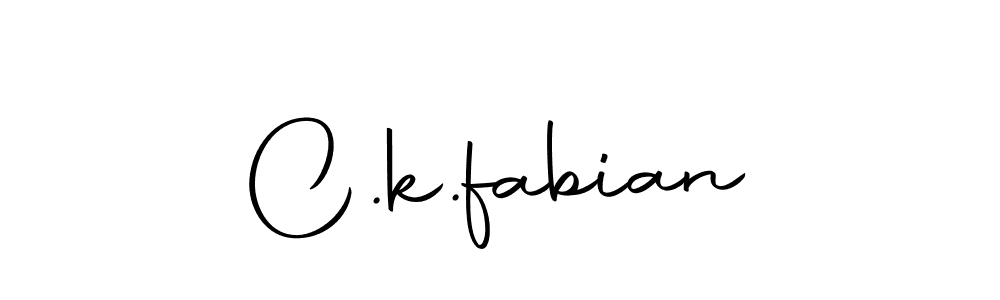 It looks lik you need a new signature style for name C.k.fabian. Design unique handwritten (Autography-DOLnW) signature with our free signature maker in just a few clicks. C.k.fabian signature style 10 images and pictures png