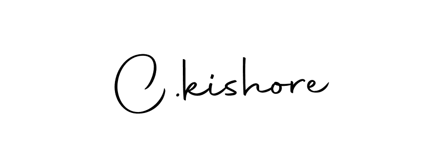 Make a beautiful signature design for name C.kishore. With this signature (Autography-DOLnW) style, you can create a handwritten signature for free. C.kishore signature style 10 images and pictures png