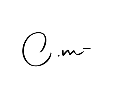 Here are the top 10 professional signature styles for the name C.m-. These are the best autograph styles you can use for your name. C.m- signature style 10 images and pictures png