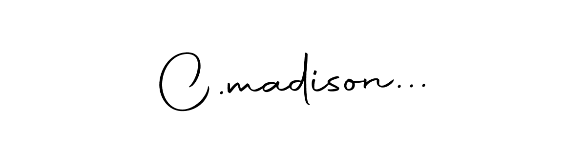 The best way (Autography-DOLnW) to make a short signature is to pick only two or three words in your name. The name C.madison... include a total of six letters. For converting this name. C.madison... signature style 10 images and pictures png