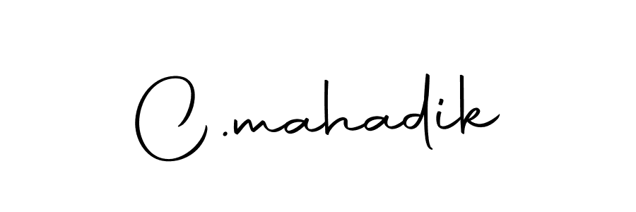 Create a beautiful signature design for name C.mahadik. With this signature (Autography-DOLnW) fonts, you can make a handwritten signature for free. C.mahadik signature style 10 images and pictures png