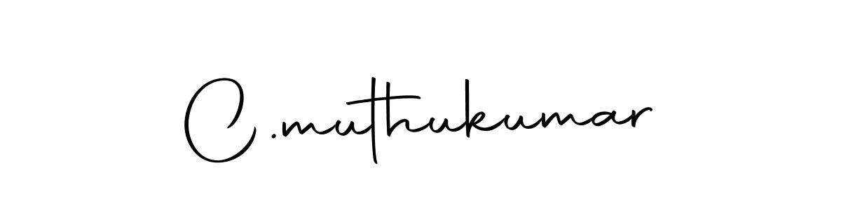 The best way (Autography-DOLnW) to make a short signature is to pick only two or three words in your name. The name C.muthukumar include a total of six letters. For converting this name. C.muthukumar signature style 10 images and pictures png