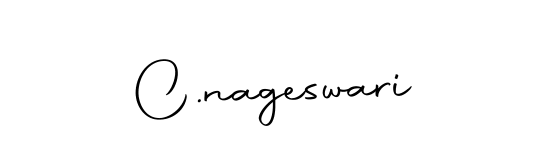 How to make C.nageswari name signature. Use Autography-DOLnW style for creating short signs online. This is the latest handwritten sign. C.nageswari signature style 10 images and pictures png