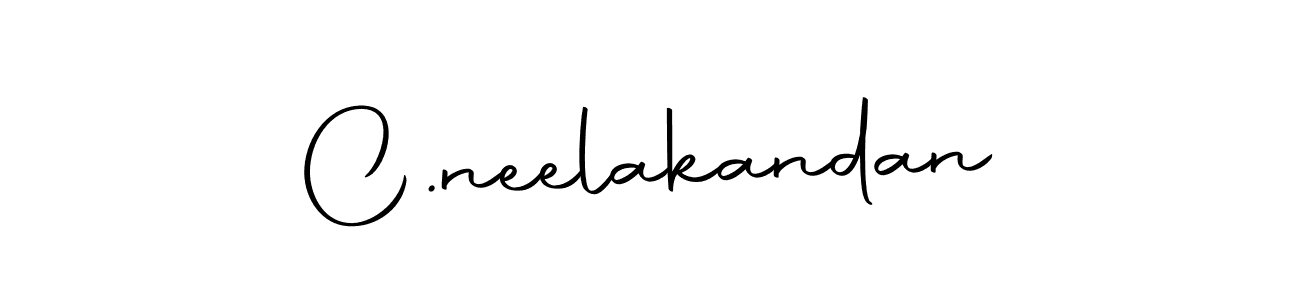 Make a beautiful signature design for name C.neelakandan. Use this online signature maker to create a handwritten signature for free. C.neelakandan signature style 10 images and pictures png