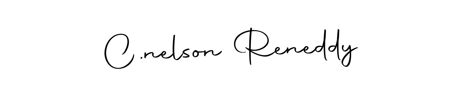 It looks lik you need a new signature style for name C.nelson Reneddy. Design unique handwritten (Autography-DOLnW) signature with our free signature maker in just a few clicks. C.nelson Reneddy signature style 10 images and pictures png