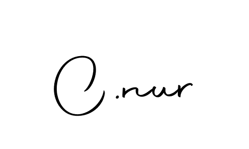 if you are searching for the best signature style for your name C.nur. so please give up your signature search. here we have designed multiple signature styles  using Autography-DOLnW. C.nur signature style 10 images and pictures png