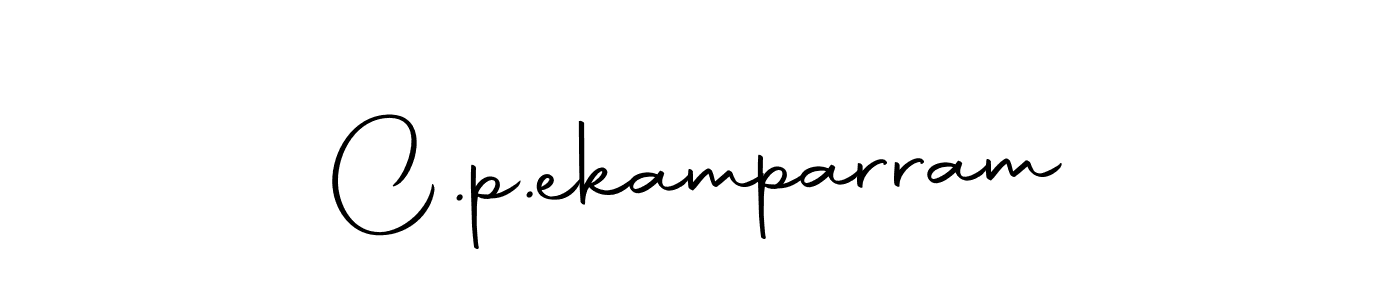 The best way (Autography-DOLnW) to make a short signature is to pick only two or three words in your name. The name C.p.ekamparram include a total of six letters. For converting this name. C.p.ekamparram signature style 10 images and pictures png