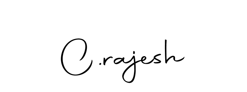 Design your own signature with our free online signature maker. With this signature software, you can create a handwritten (Autography-DOLnW) signature for name C.rajesh. C.rajesh signature style 10 images and pictures png
