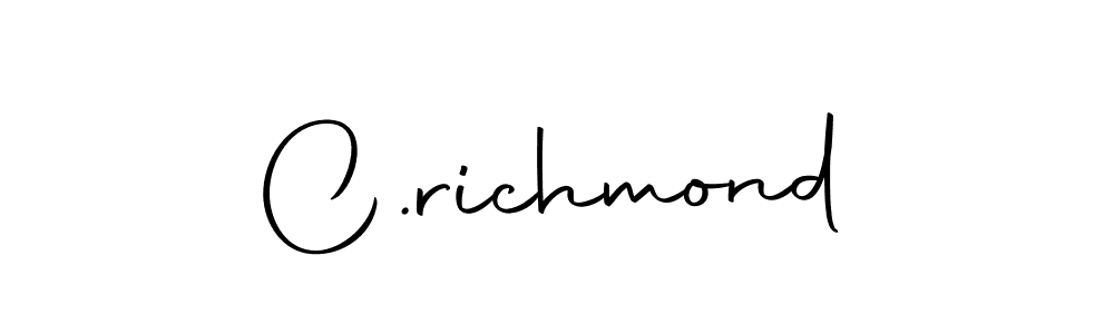 How to make C.richmond name signature. Use Autography-DOLnW style for creating short signs online. This is the latest handwritten sign. C.richmond signature style 10 images and pictures png
