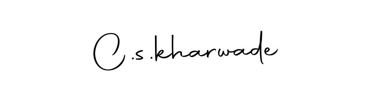 Here are the top 10 professional signature styles for the name C.s.kharwade. These are the best autograph styles you can use for your name. C.s.kharwade signature style 10 images and pictures png