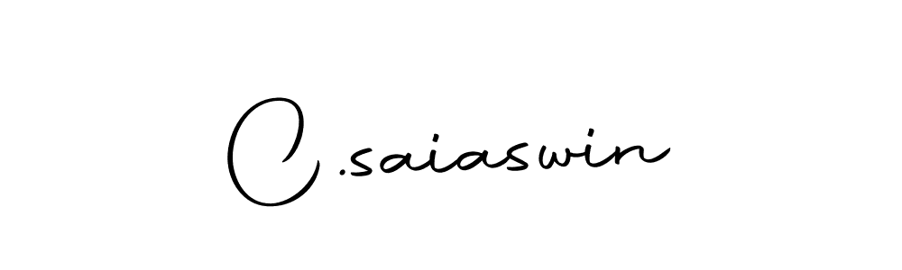 Also You can easily find your signature by using the search form. We will create C.saiaswin name handwritten signature images for you free of cost using Autography-DOLnW sign style. C.saiaswin signature style 10 images and pictures png