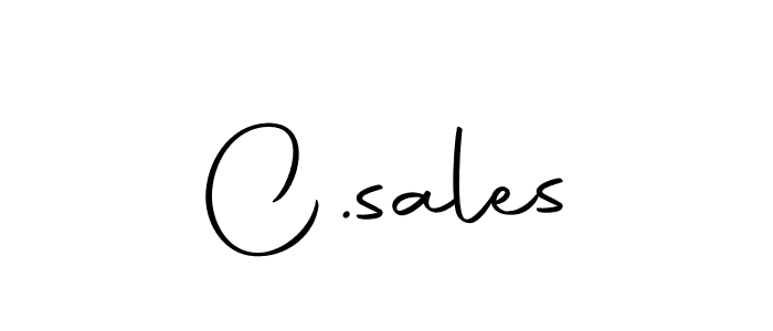 Also we have C.sales name is the best signature style. Create professional handwritten signature collection using Autography-DOLnW autograph style. C.sales signature style 10 images and pictures png