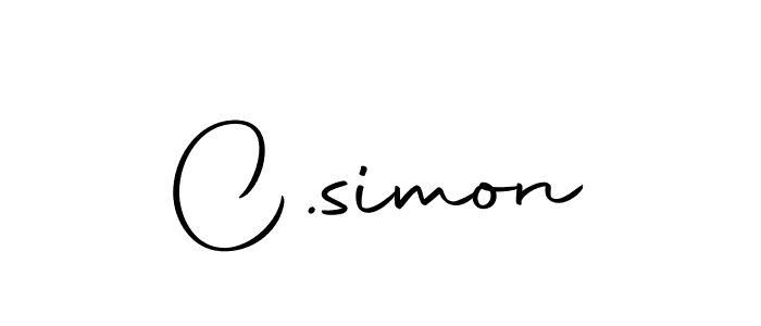 Similarly Autography-DOLnW is the best handwritten signature design. Signature creator online .You can use it as an online autograph creator for name C.simon. C.simon signature style 10 images and pictures png