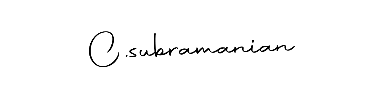 Also we have C.subramanian name is the best signature style. Create professional handwritten signature collection using Autography-DOLnW autograph style. C.subramanian signature style 10 images and pictures png