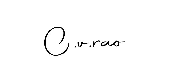 How to make C.v.rao signature? Autography-DOLnW is a professional autograph style. Create handwritten signature for C.v.rao name. C.v.rao signature style 10 images and pictures png