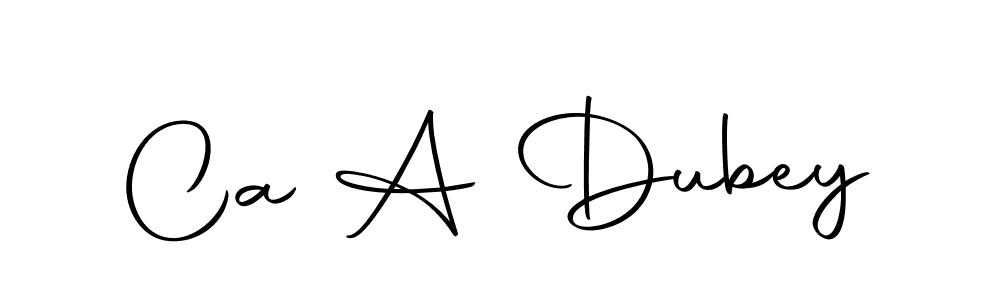 Here are the top 10 professional signature styles for the name Ca A Dubey. These are the best autograph styles you can use for your name. Ca A Dubey signature style 10 images and pictures png