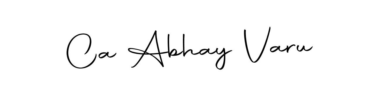 if you are searching for the best signature style for your name Ca Abhay Varu. so please give up your signature search. here we have designed multiple signature styles  using Autography-DOLnW. Ca Abhay Varu signature style 10 images and pictures png