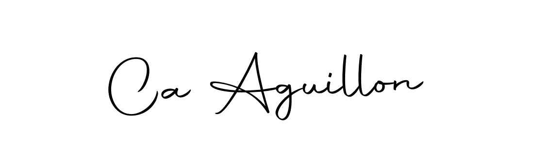 Make a beautiful signature design for name Ca Aguillon. With this signature (Autography-DOLnW) style, you can create a handwritten signature for free. Ca Aguillon signature style 10 images and pictures png