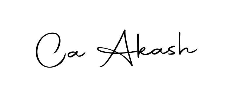 It looks lik you need a new signature style for name Ca Akash. Design unique handwritten (Autography-DOLnW) signature with our free signature maker in just a few clicks. Ca Akash signature style 10 images and pictures png