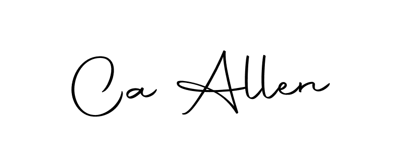 Make a beautiful signature design for name Ca Allen. Use this online signature maker to create a handwritten signature for free. Ca Allen signature style 10 images and pictures png