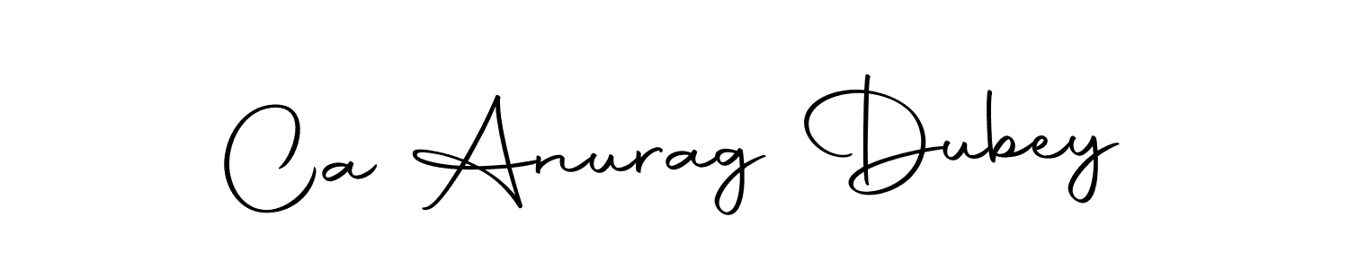 Design your own signature with our free online signature maker. With this signature software, you can create a handwritten (Autography-DOLnW) signature for name Ca Anurag Dubey. Ca Anurag Dubey signature style 10 images and pictures png