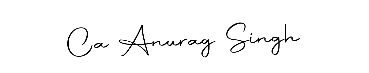 The best way (Autography-DOLnW) to make a short signature is to pick only two or three words in your name. The name Ca Anurag Singh include a total of six letters. For converting this name. Ca Anurag Singh signature style 10 images and pictures png