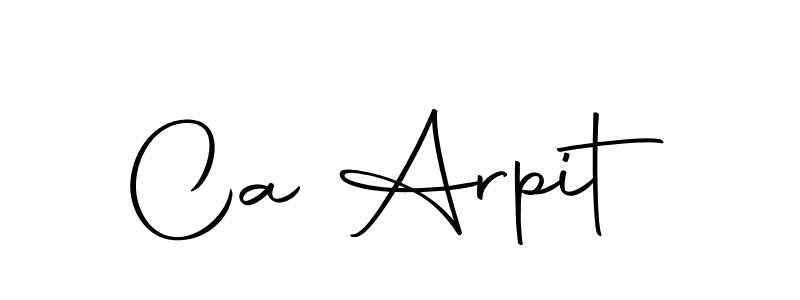 Also we have Ca Arpit name is the best signature style. Create professional handwritten signature collection using Autography-DOLnW autograph style. Ca Arpit signature style 10 images and pictures png