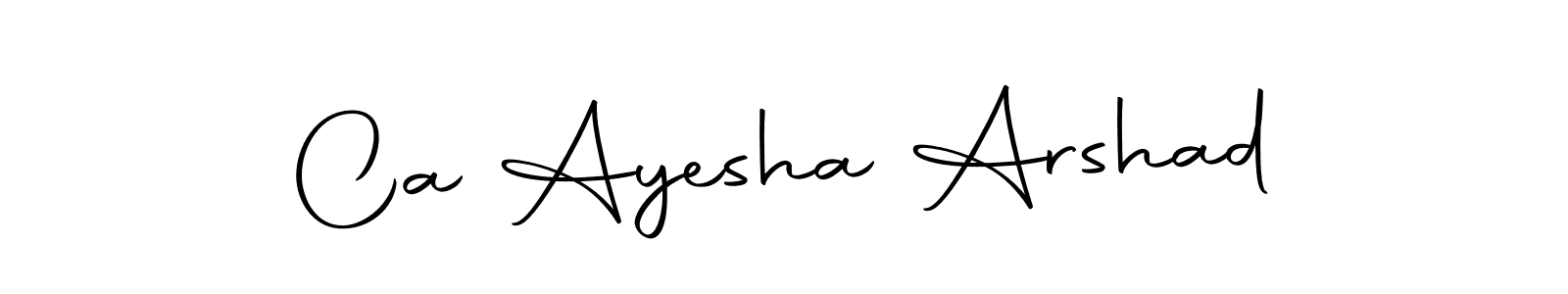 You should practise on your own different ways (Autography-DOLnW) to write your name (Ca Ayesha Arshad) in signature. don't let someone else do it for you. Ca Ayesha Arshad signature style 10 images and pictures png