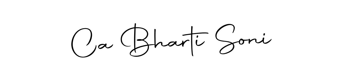 if you are searching for the best signature style for your name Ca Bharti Soni. so please give up your signature search. here we have designed multiple signature styles  using Autography-DOLnW. Ca Bharti Soni signature style 10 images and pictures png