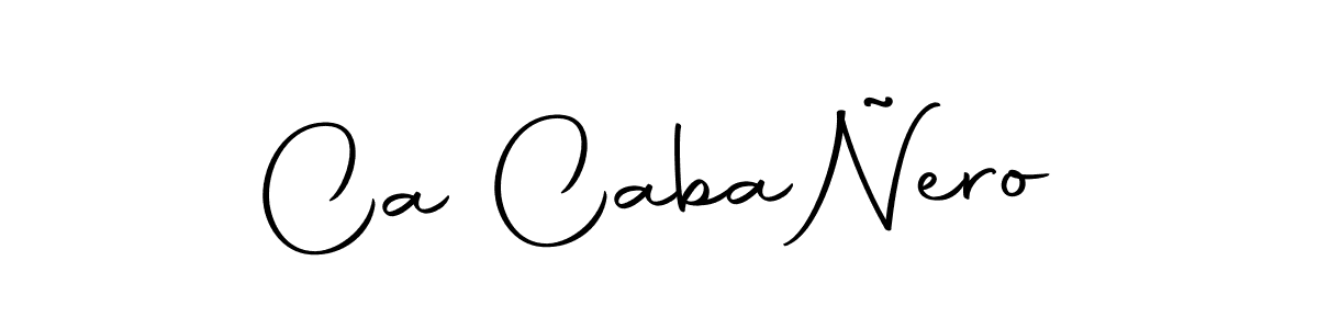 How to make Ca CabaÑero signature? Autography-DOLnW is a professional autograph style. Create handwritten signature for Ca CabaÑero name. Ca CabaÑero signature style 10 images and pictures png